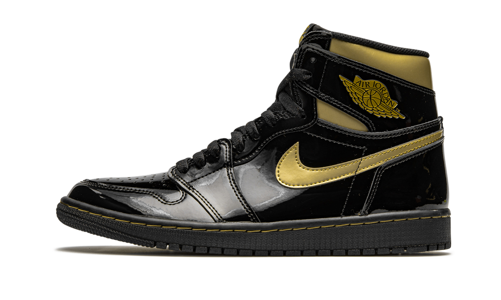 Air Jordan 1 Retro High OG "Black Metallic Gold" 555088 032