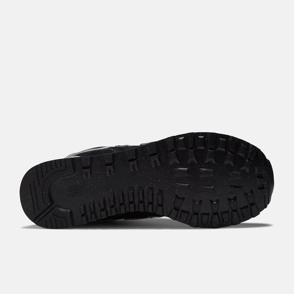 New Balance Men's 574 Core Shoes - Black/White