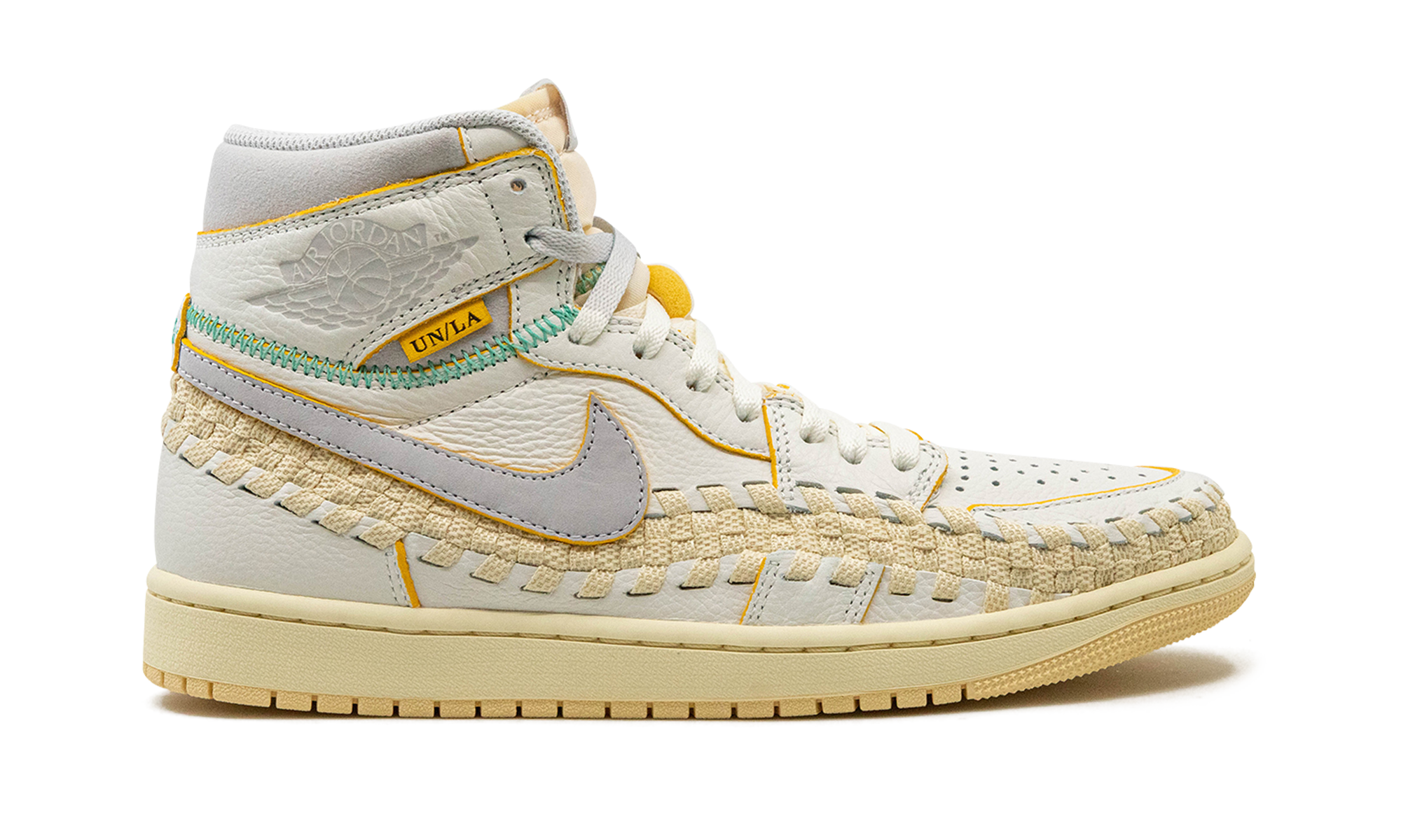 Air Jordan 1 High OG "Union LA X Bephie's Beauty Supply - Woven Sail" FD2565 100